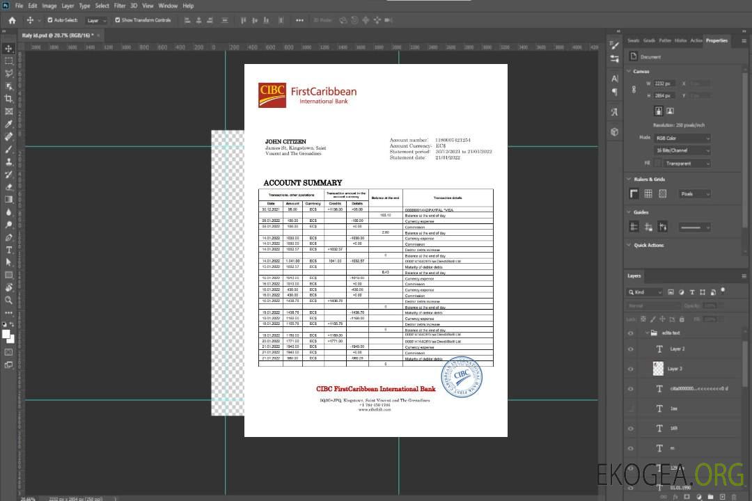 Saint-Vincent-et-les Grenadines, première banque internationale des Caraïbes template